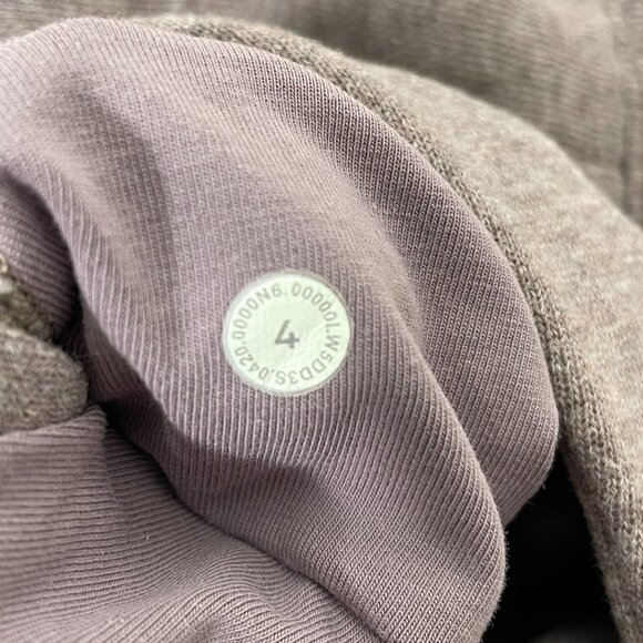 Lululemon NWOT Women's Scuba Jogger Size 4 Heathered Violet Verbena - Picture 8 of 11